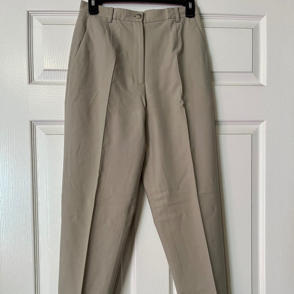 Vintage 2000 Lands End high waisted fully lined pants